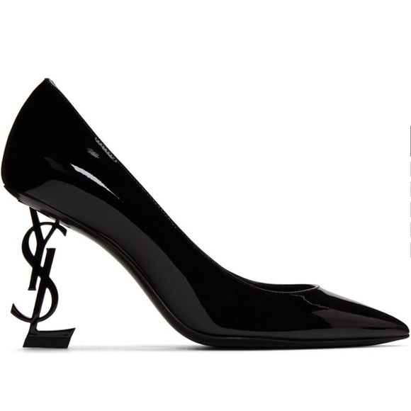 ✨SAINT LAURENT✨ Black Opyum 85 Heels - NWT - Brand New - Picture 1 of 11